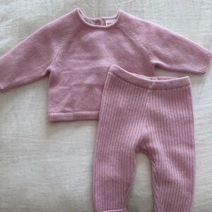 Zara Baby 100%  Cashmere Sweater Set